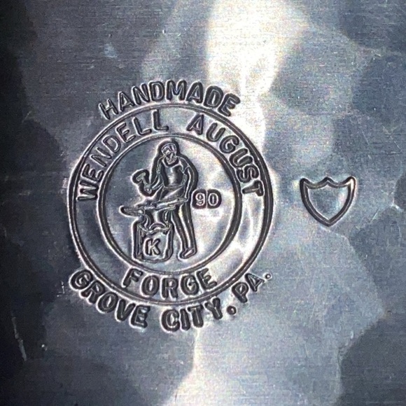 Vintage 1998 Wendell August Forge Small Plate - Picture 3 of 4